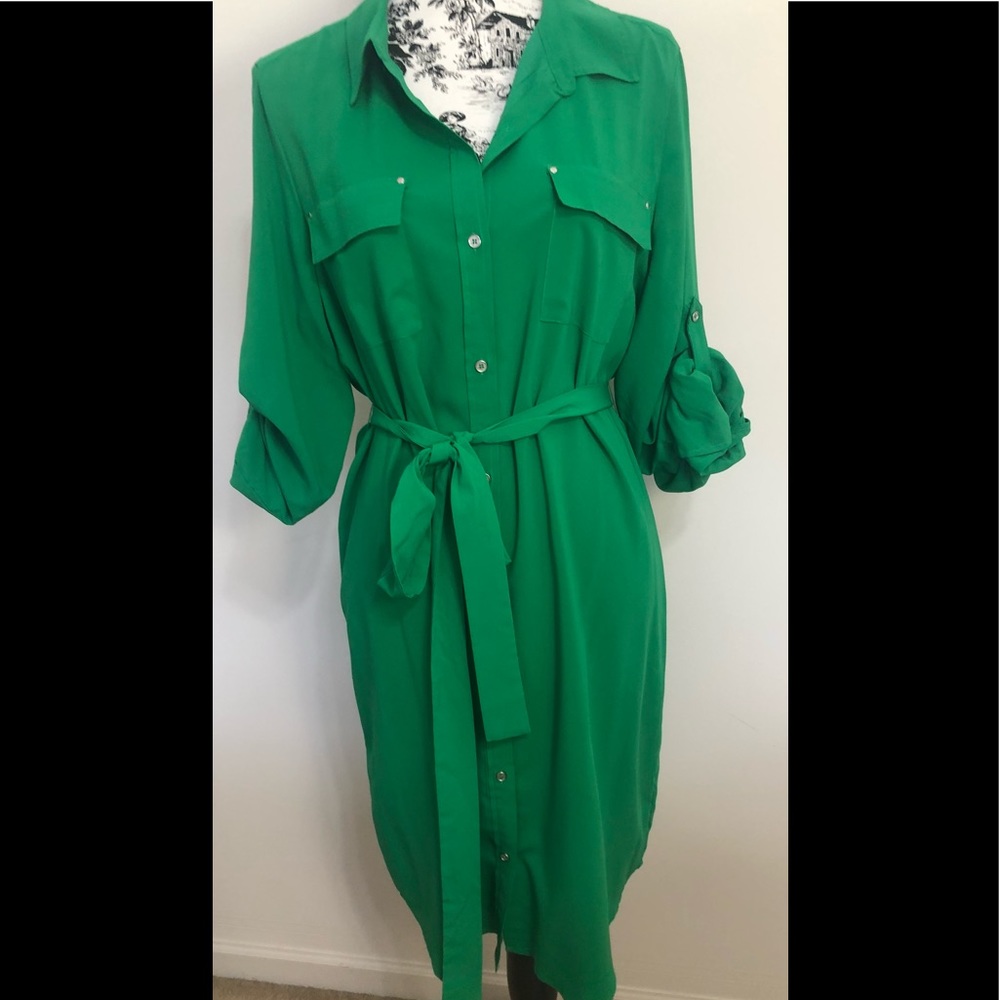 Calvin Klein shirt dress
